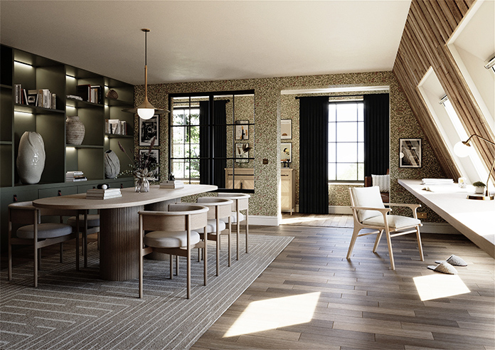 San Remo (Blackout), Pitch Black - Made to Measure Curtains - Image 7